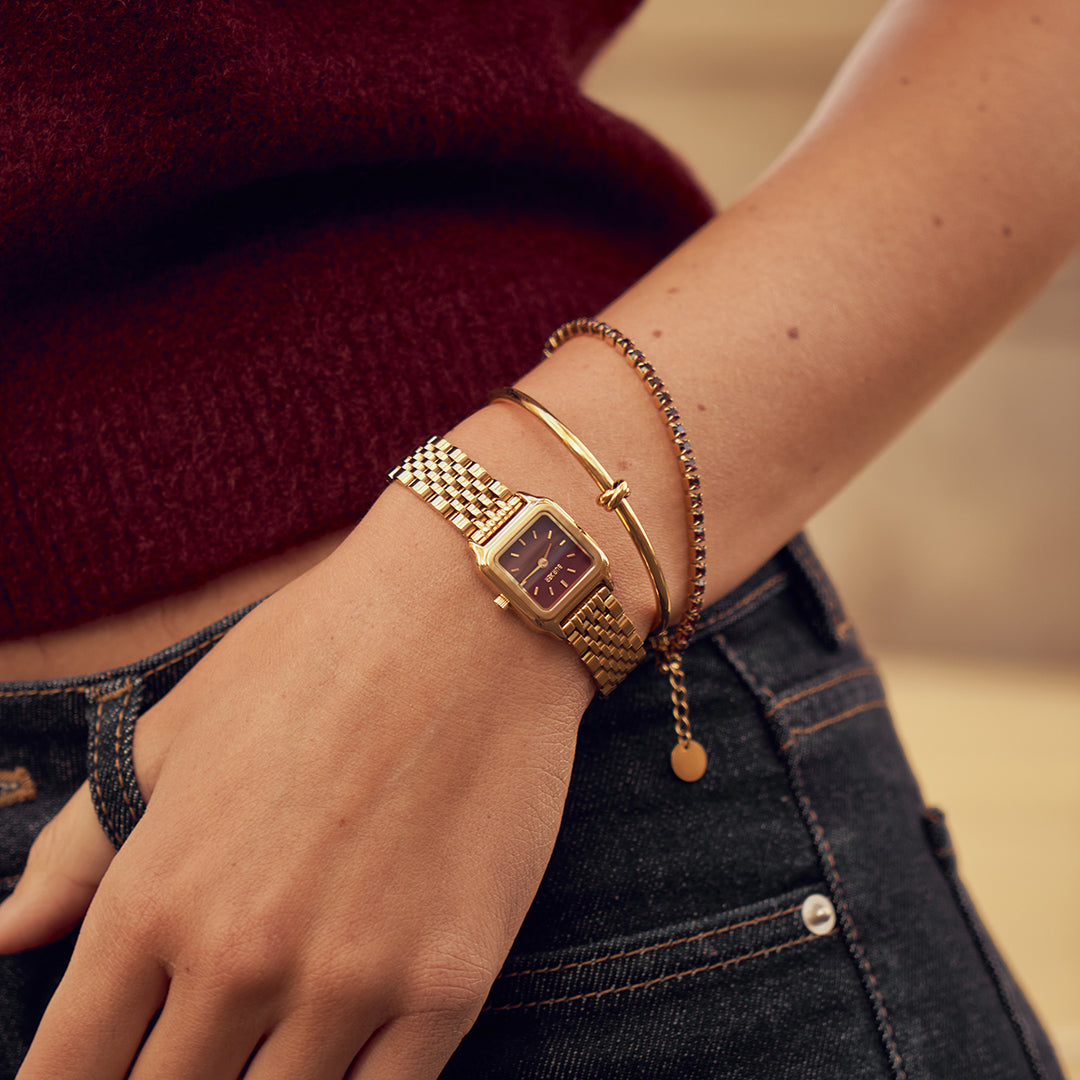 картинка Burker Macy Petite: Золото и Бордо от магазина Одежда+