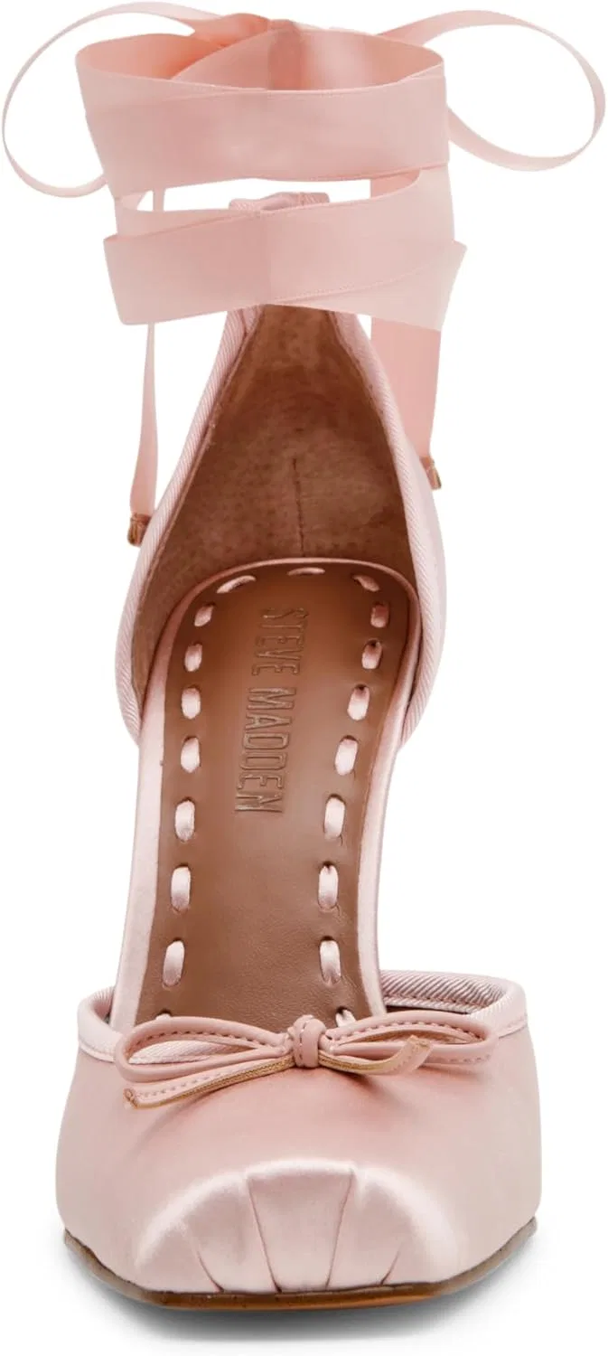 картинка Туфли-лодочки Steve Madden, розовый атлас от магазина Одежда+