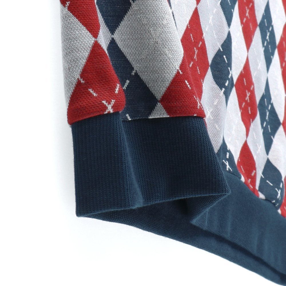 картинка Жилет с жаккардовой отделкой в ромбик Branshes, Navy blue от магазина Одежда+