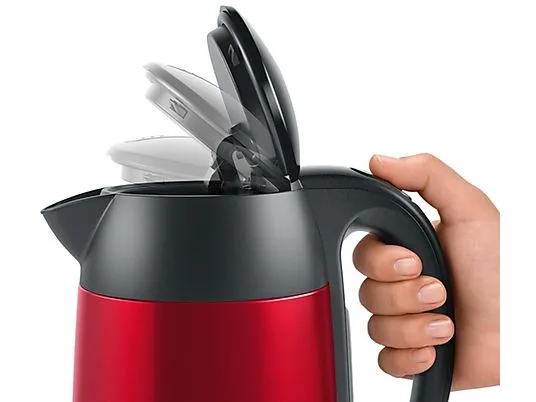 картинка Чайник Bosch TWK 3 P424, красный / серый от магазина Одежда+