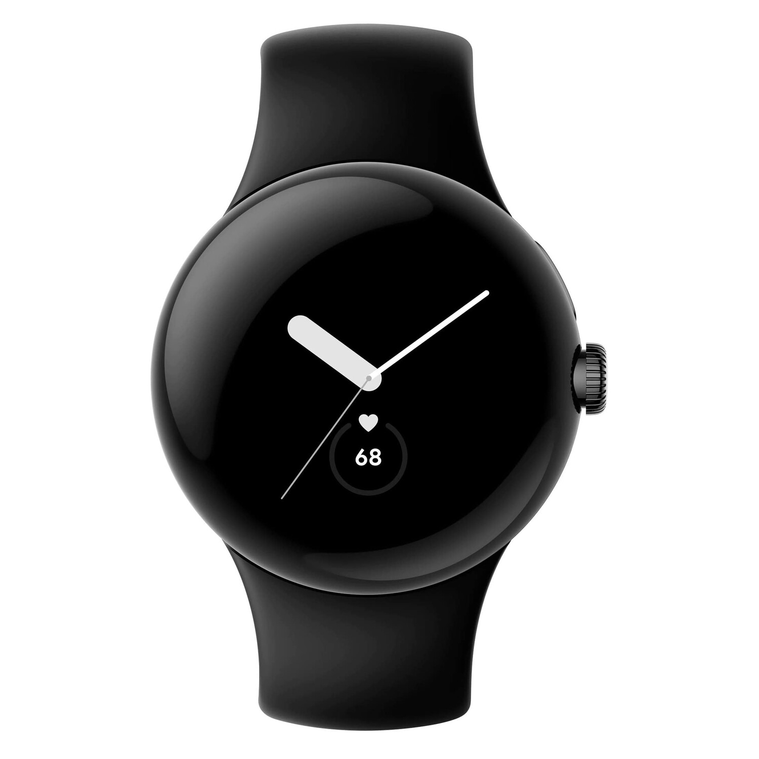 картинка Умные часы Google Pixel Watch, (Wi-Fi), черный матовый/обсидиан от магазина Одежда+