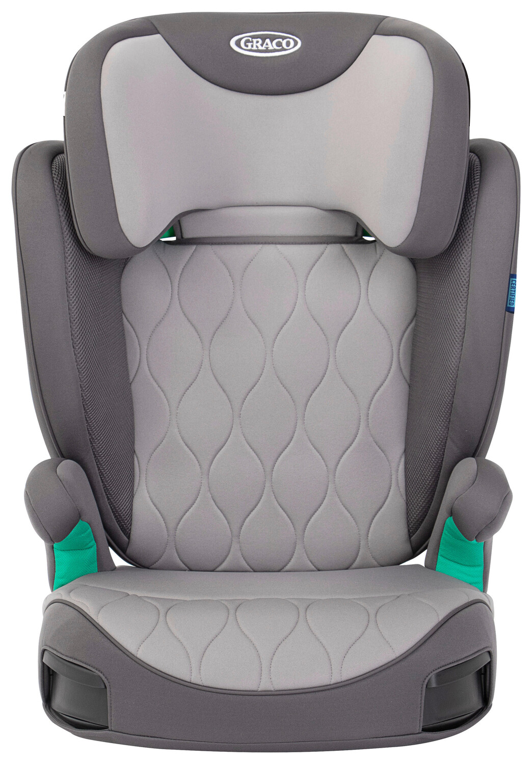 картинка Детское автокресло affix r129 Graco, серый/светло-серый от магазина Одежда+