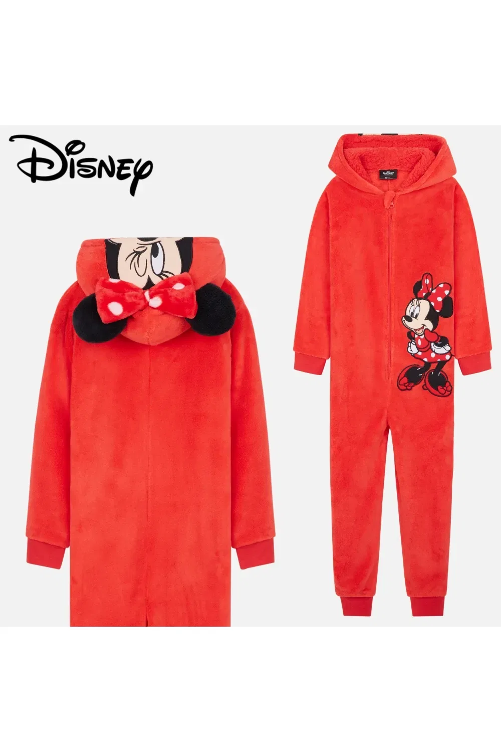 картинка Пижама-комбинезон Minnie Mouse Disney, красный от магазина Одежда+