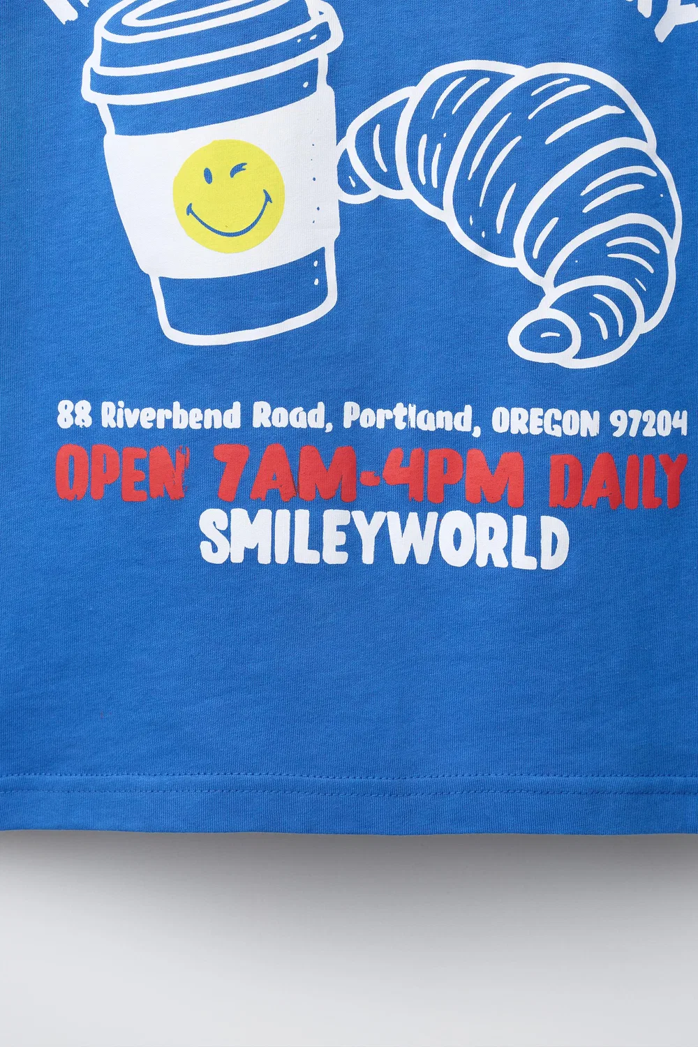 картинка Футболка SMILEYWORLD  ZARA, Blue от магазина Одежда+