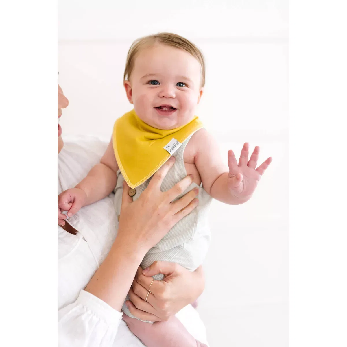 картинка Детский набор слюнявчиков Ocean INFANT BASICS/FURNITURE, Stone от магазина Одежда+