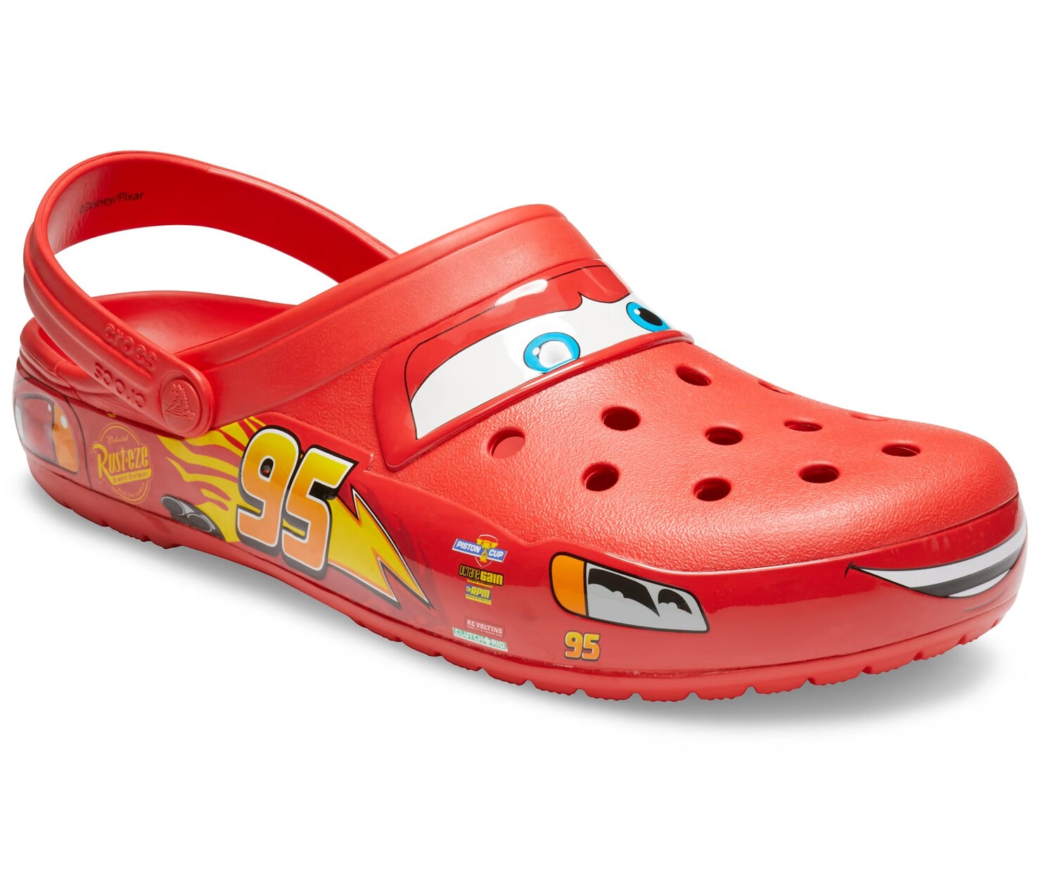 картинка Сабо Crocs Classic Clog «Тачки» Молния Маккуин от магазина Одежда+