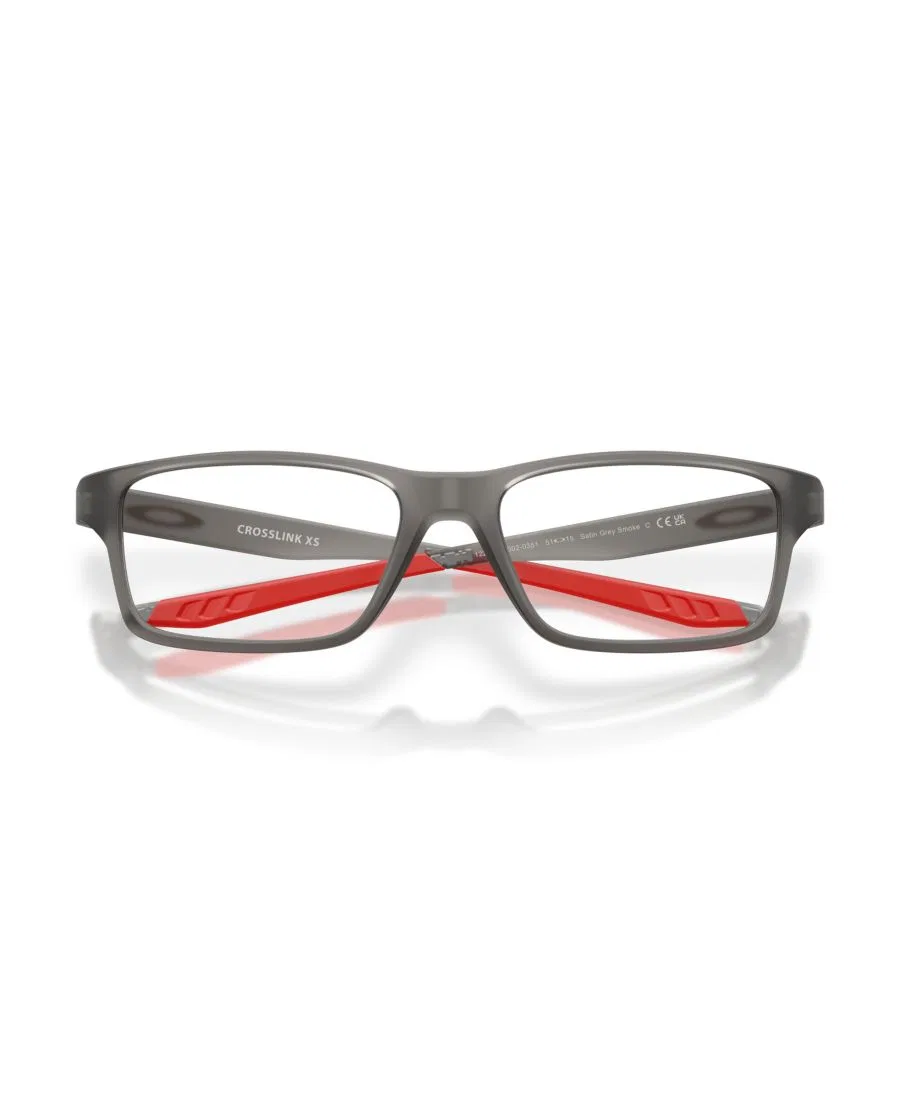 картинка Детские очки Crosslink XS, OY8002 Oakley, Satin Gray Smoke от магазина Одежда+