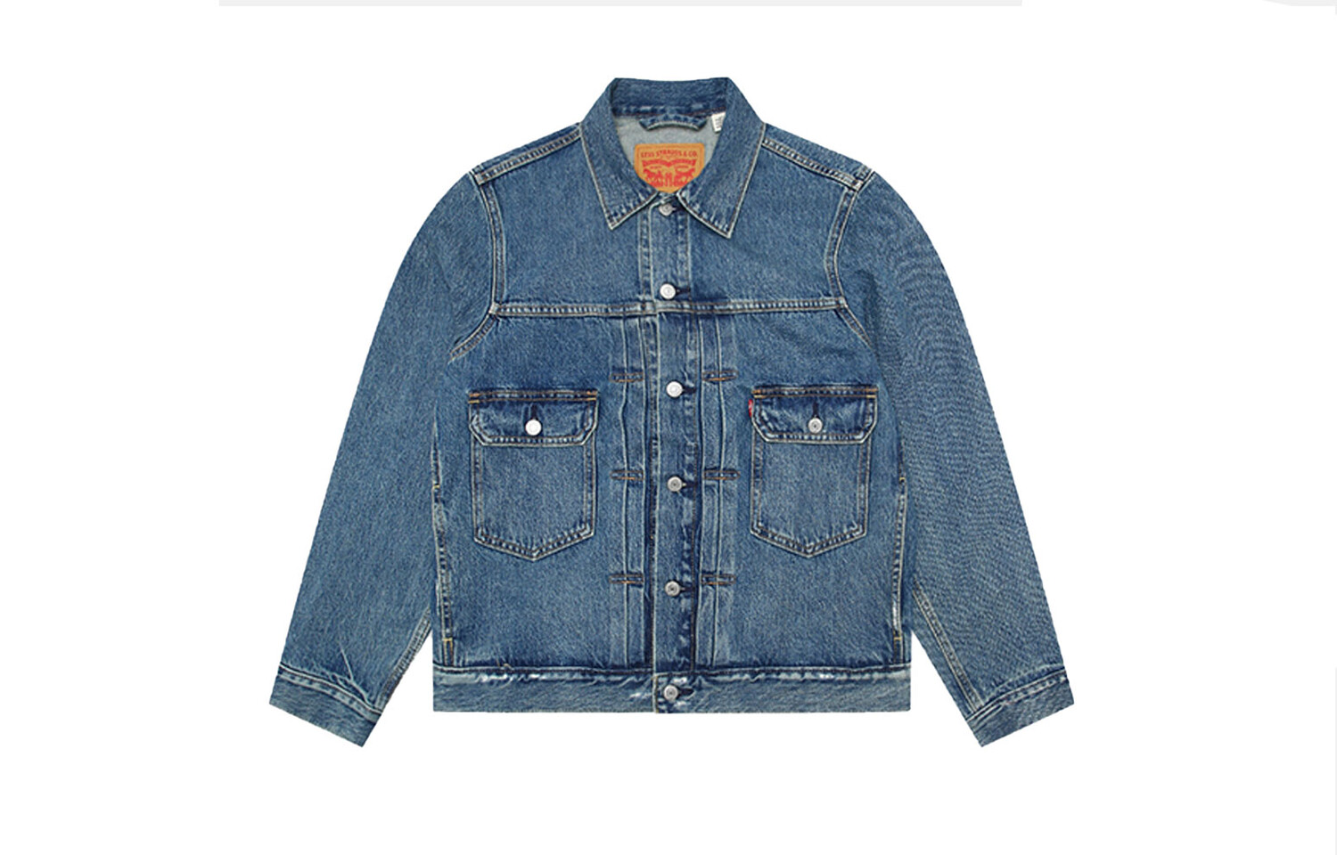 картинка Джинсовая куртка мужская Levi’s, синий от магазина Одежда+