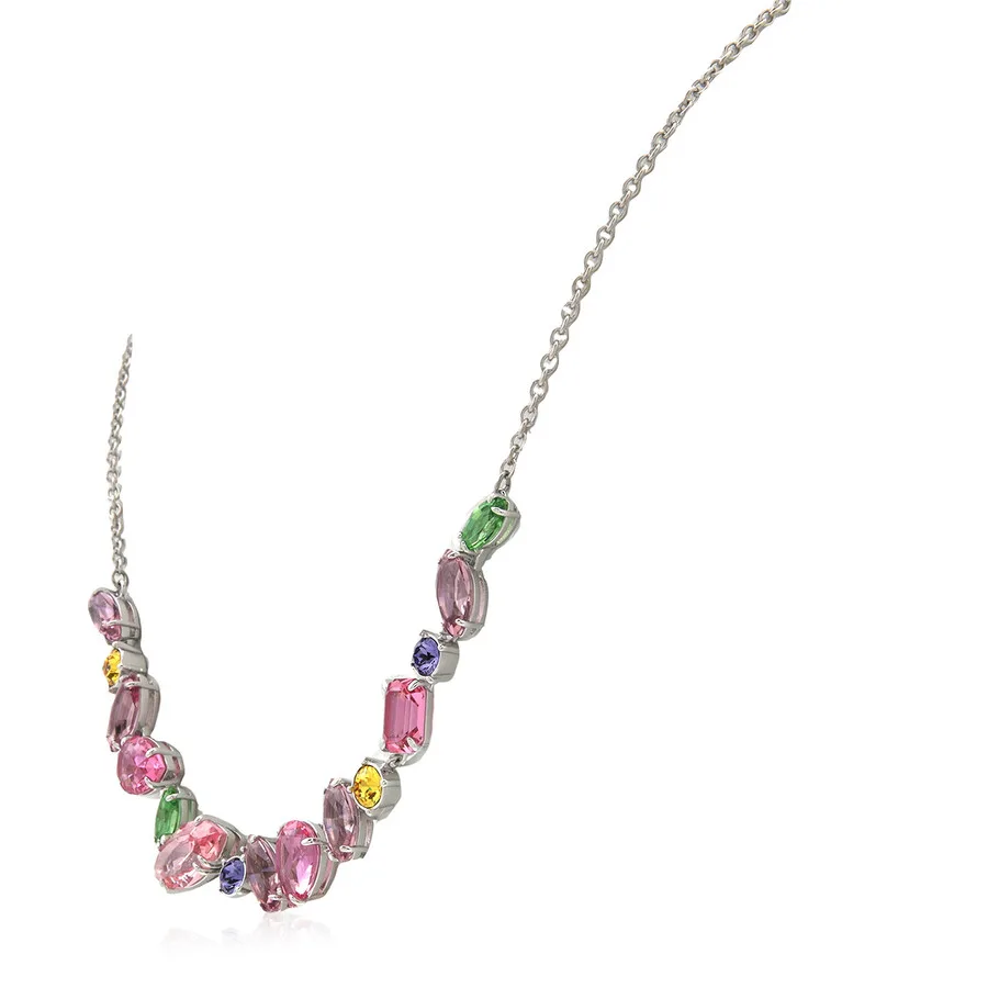 картинка Ожерелье Swarovski Gema с разными огранками от магазина Одежда+