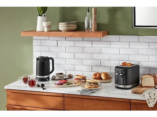 картинка Чайник KitchenAid 5KEK1701EBM, черный от магазина Одежда+