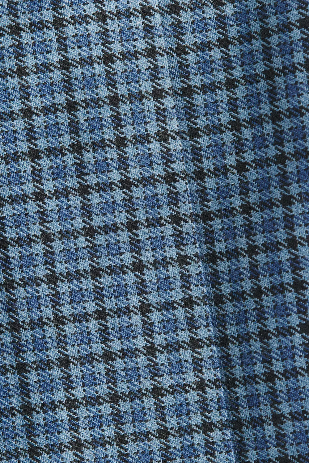 картинка Плиссированная юбка H&M, Mattblau/Kariert от магазина Одежда+