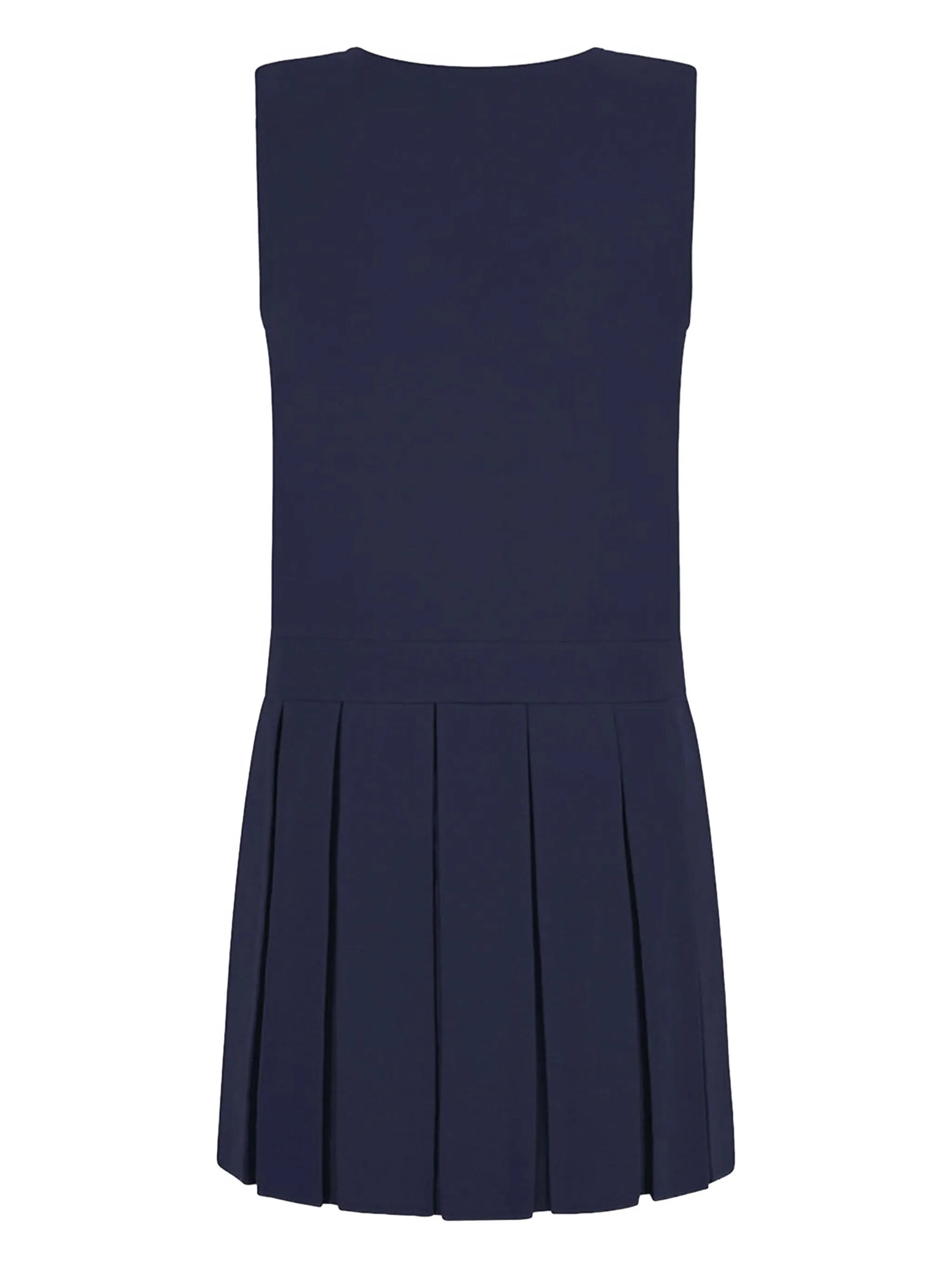 картинка Плиссированное платье Pinafore на молнии Zeco Schoolwear Kids, синий от магазина Одежда+