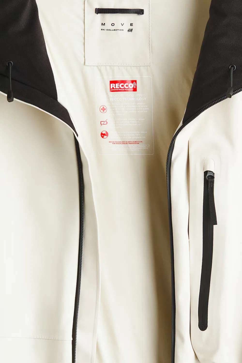 картинка Лыжная куртка с технологией Stormmove H&M, Hellbeige от магазина Одежда+