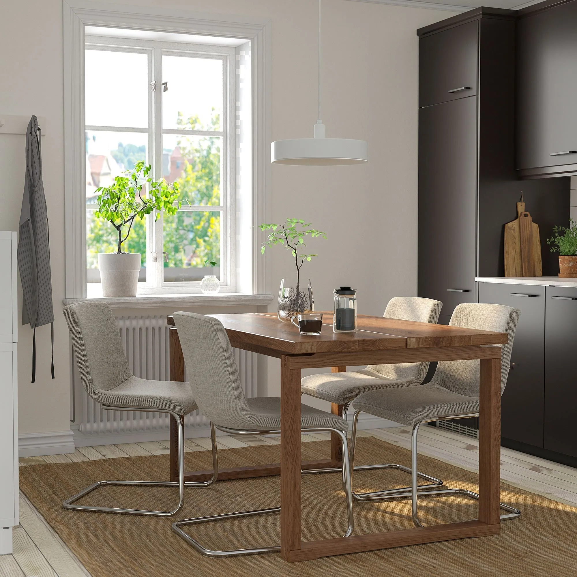 картинка Кресло viarp, бежево-коричневый LUSTEBO IKEA от магазина Одежда+