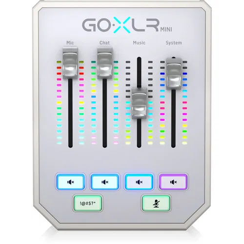 картинка TC-Helicon GoXLR Mini USB стриминговый микшер и аудиоинтерфейс (белый) от магазина Одежда+