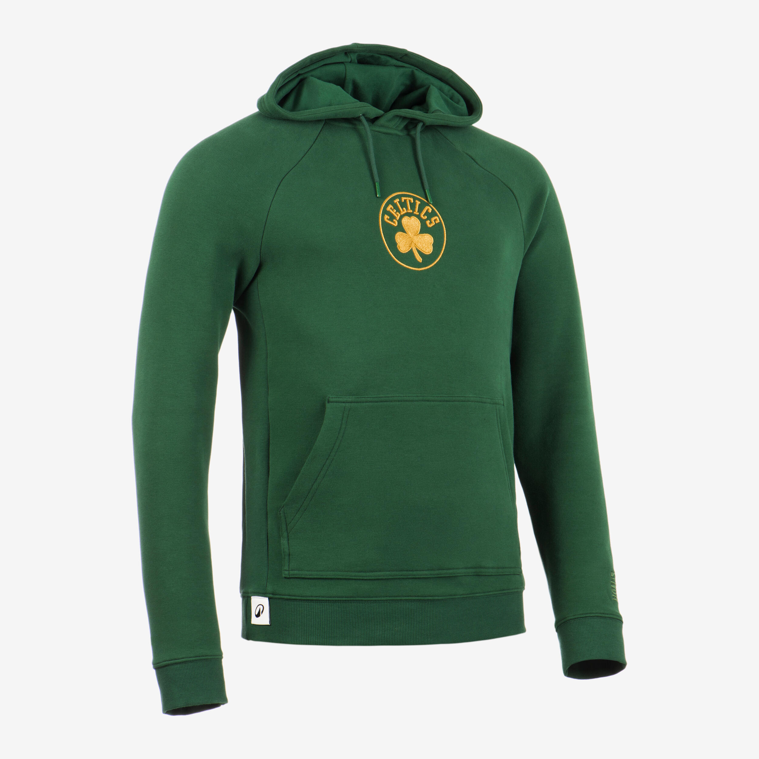 картинка Мужская толстовка с капюшоном Tarmak NBA 900 Boston Celtics зелёная от магазина Одежда+