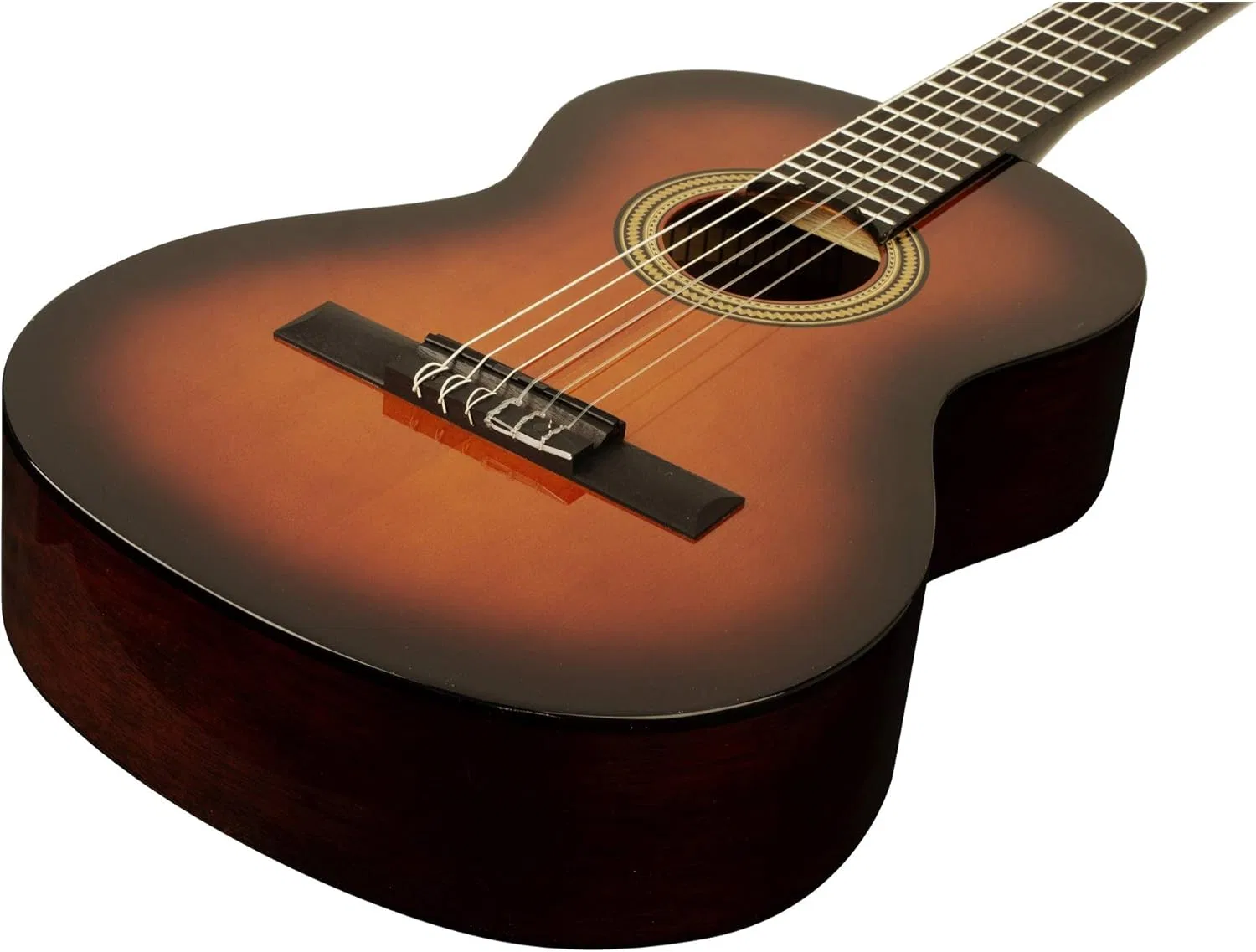 картинка Гитара классическая 3/4, Valencia, Classic Sunburst от магазина Одежда+