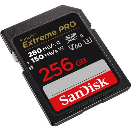 картинка Карта памяти SanDisk Extreme PRO UHS-II SDXC 256 ГБ от магазина Одежда+
