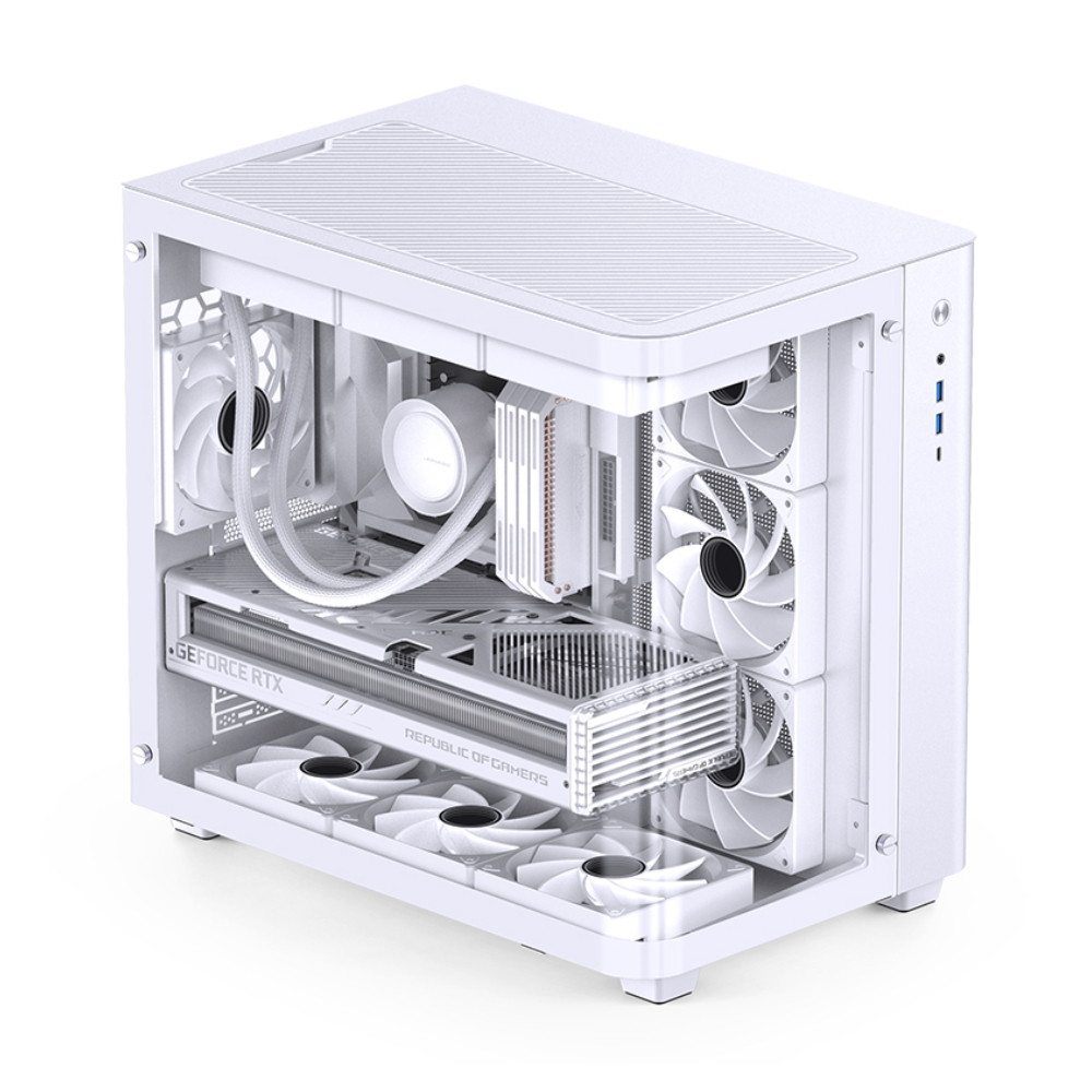 картинка Корпус Jonsbo TK-3, Mid Tower, белый от магазина Одежда+