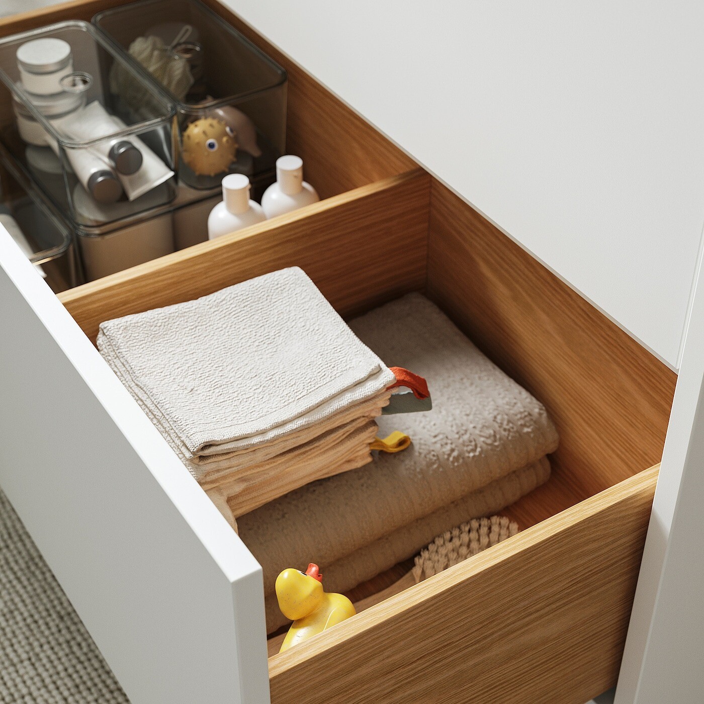 картинка Шкаф для раковины Ikea Havback, 60х48х63 см, белый от магазина Одежда+
