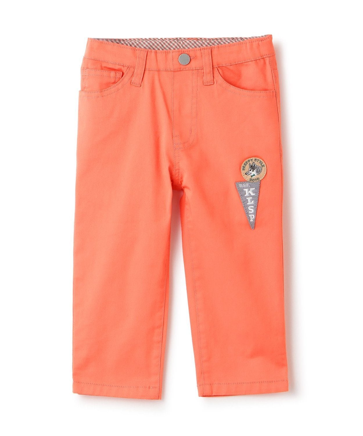картинка Длинные прямые брюки Волка Kladskap, Salmon Pink от магазина Одежда+