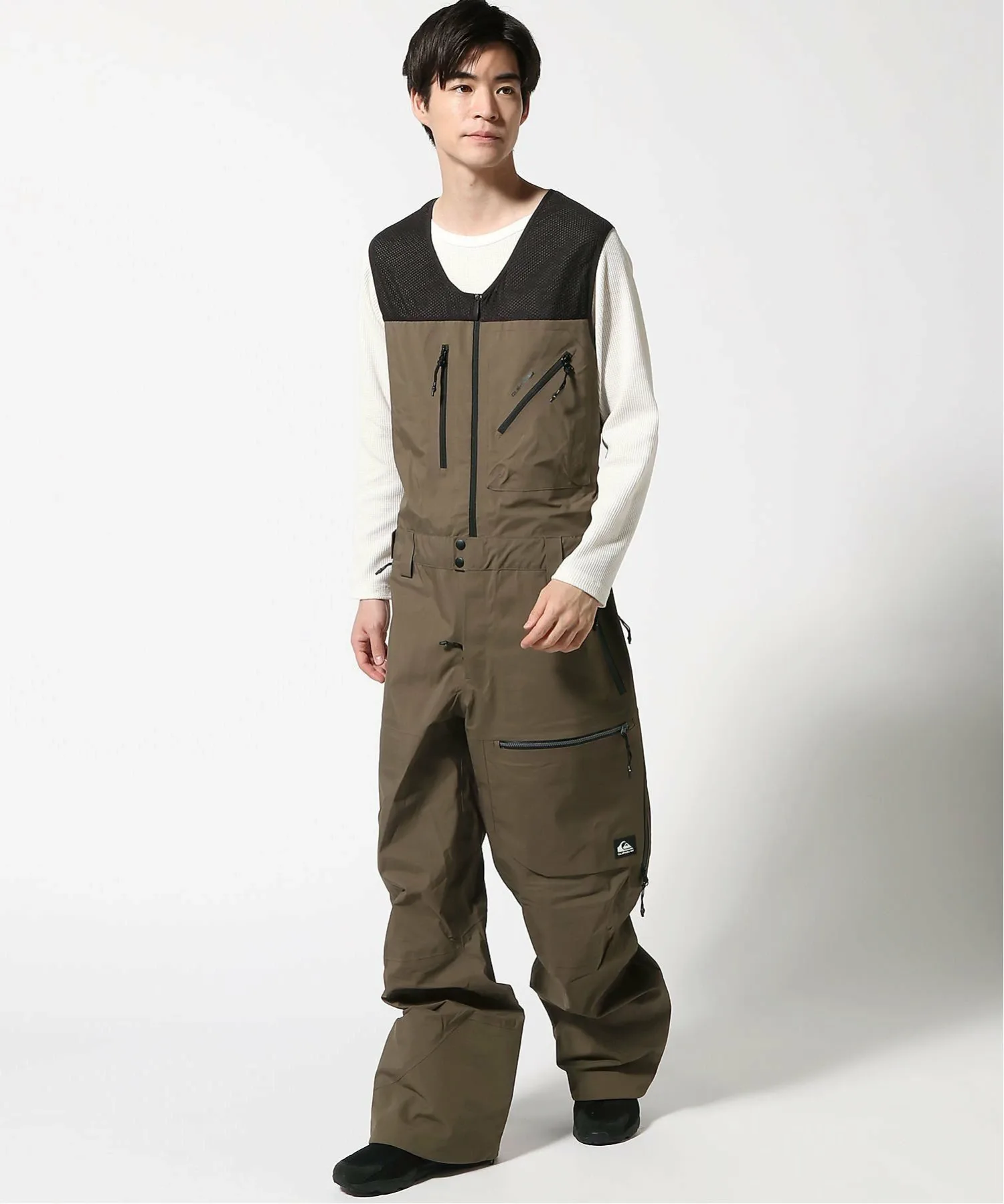 картинка Комбинезон Quiksilver Highline Pro 3l Gore-Tex, коричневый от магазина Одежда+