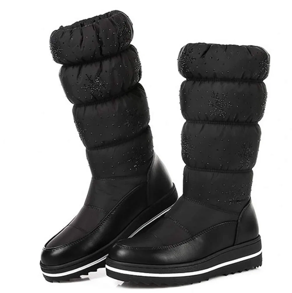 картинка Женские зимние сапоги-дутики KRLZKID, Black-36 от магазина Одежда+