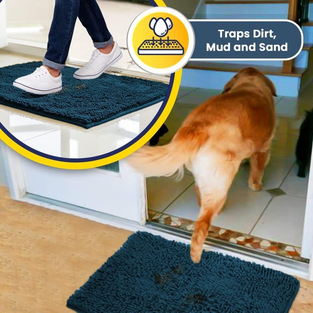 картинка Коврик универсальный Muddy Mat, 89х153 см, синий от магазина Одежда+