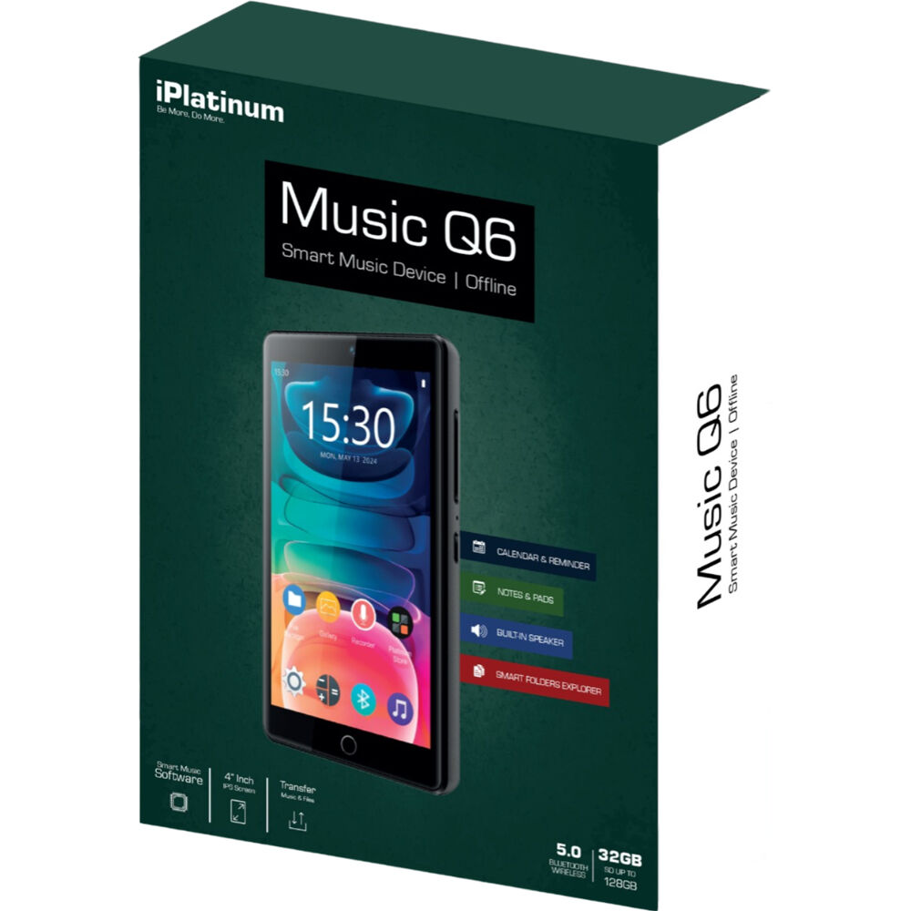 картинка Samvix iPlatinum Music Q6 32 ГБ смарт-MP3-плеер от магазина Одежда+