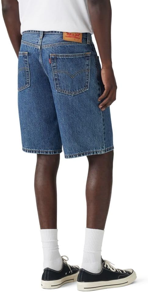 картинка Мужские  шорты Levi's 454 Relaxed, темно-синий от магазина Одежда+