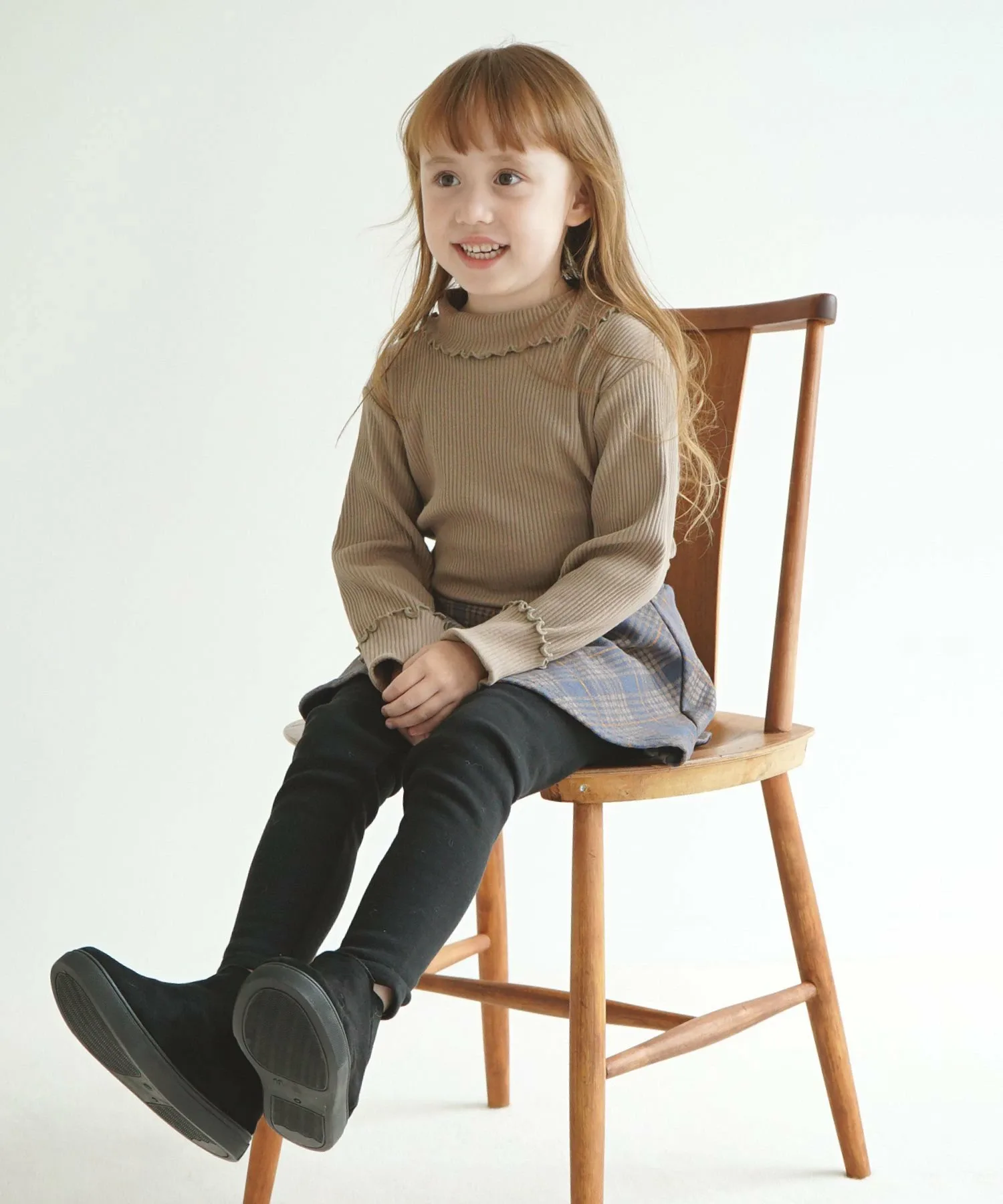 картинка Водолазка в рубчик Ever Closet, brown от магазина Одежда+