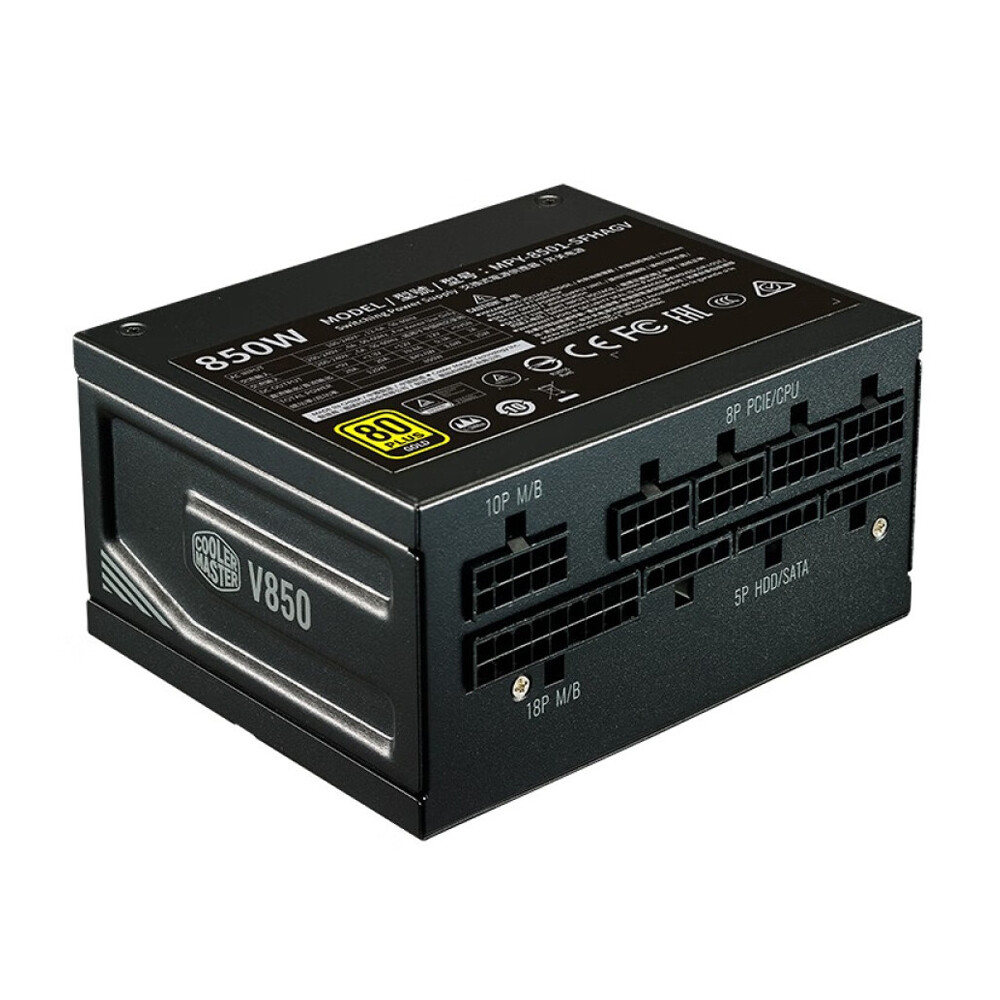 картинка Блок питания Cooler Master V850 SFX GOLD, 850 Вт, черный от магазина Одежда+