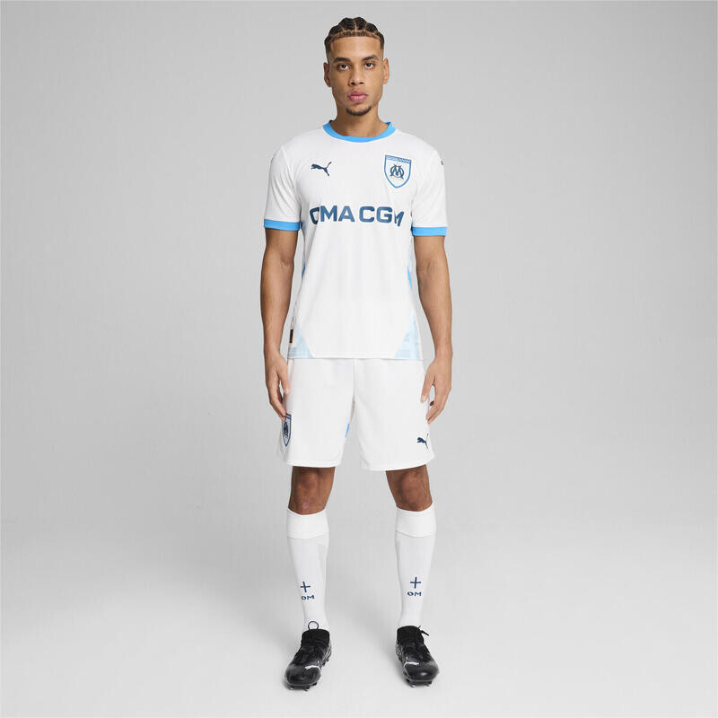 картинка Футбольные шорты Puma, цвет weiss/blau от магазина Одежда+