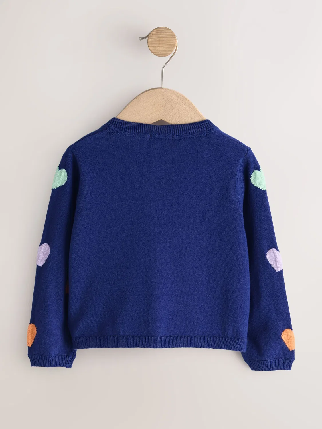 картинка Кардиган, 3D аппликации, Navy Heart Cardigan Next, Navy Heart от магазина Одежда+