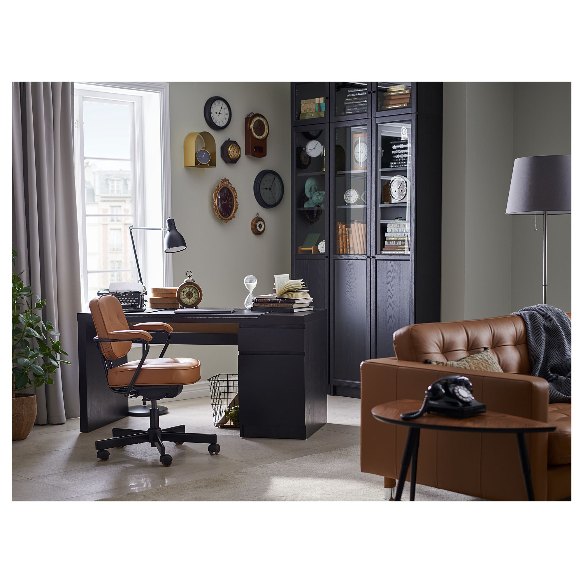 картинка Офисное кресло IKEA ALEFJALL, золотисто-коричневый от магазина Одежда+