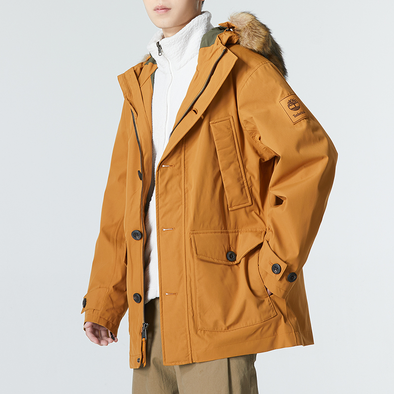 картинка Куртка Timberland Windproof Windbreaker, пшеничный от магазина Одежда+