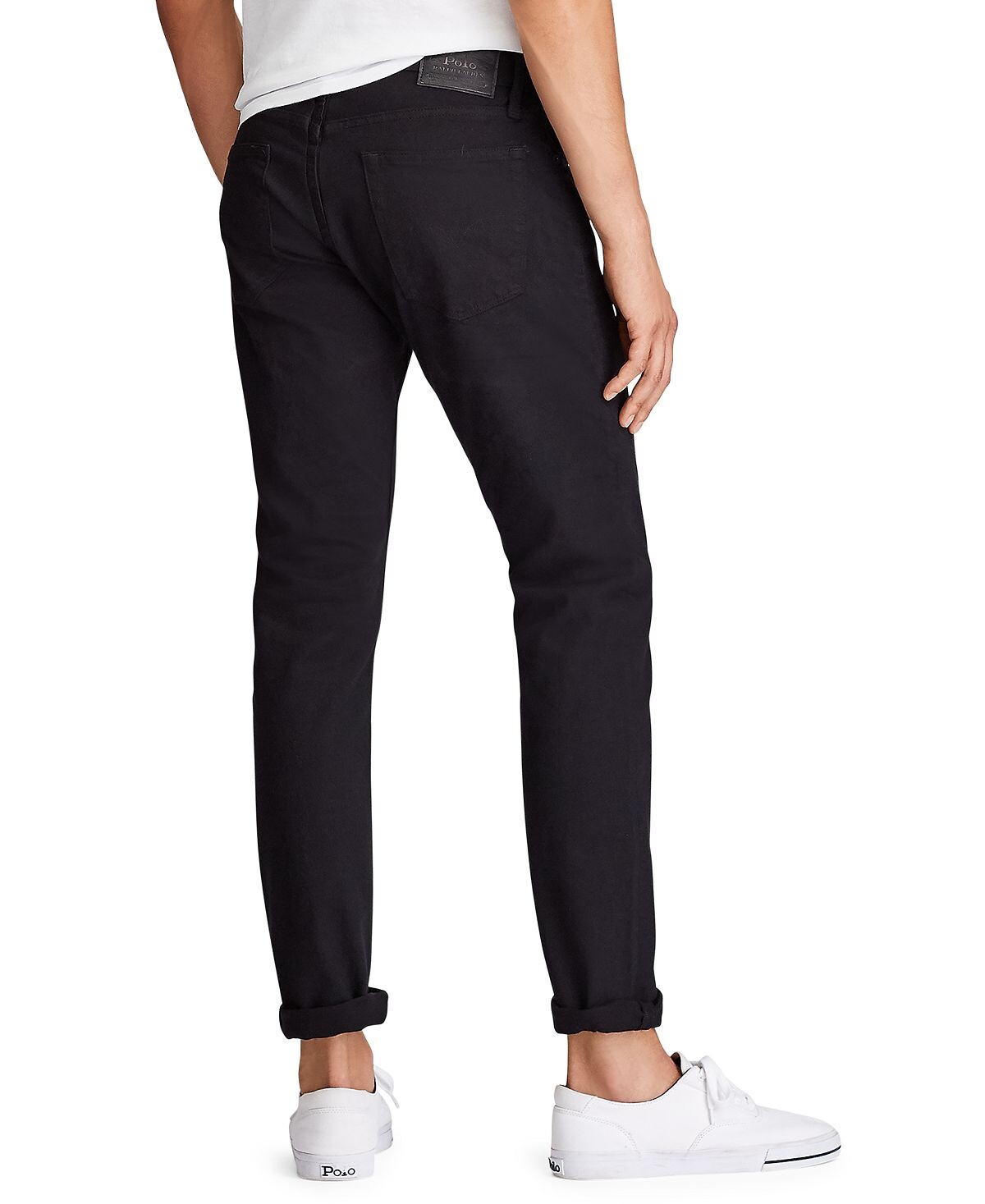 картинка Джинсы Polo Ralph Lauren Sullivan Slim Stretch, черный от магазина Одежда+