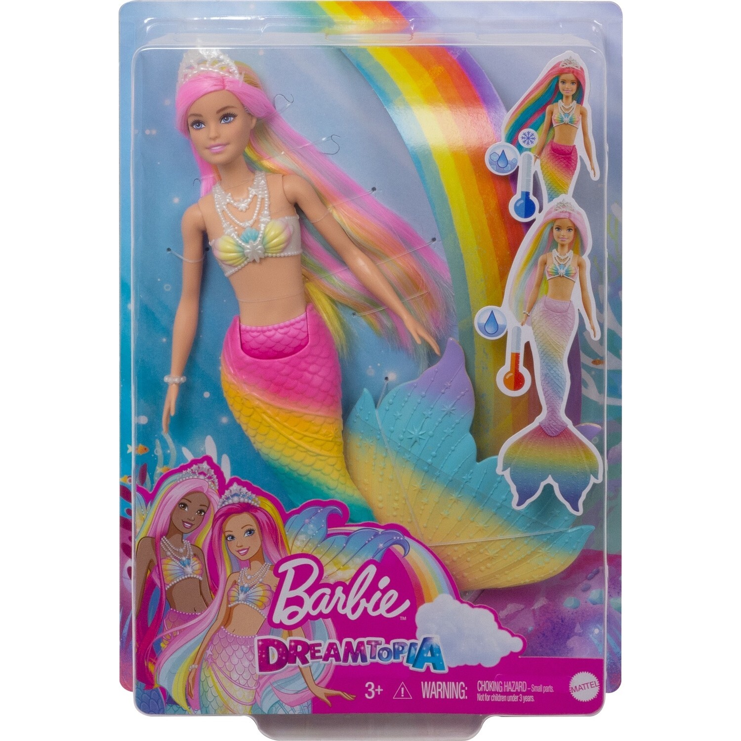 картинка Кукла Barbie Dreamtopia Волшебная русалка меняющая цвет от магазина Одежда+