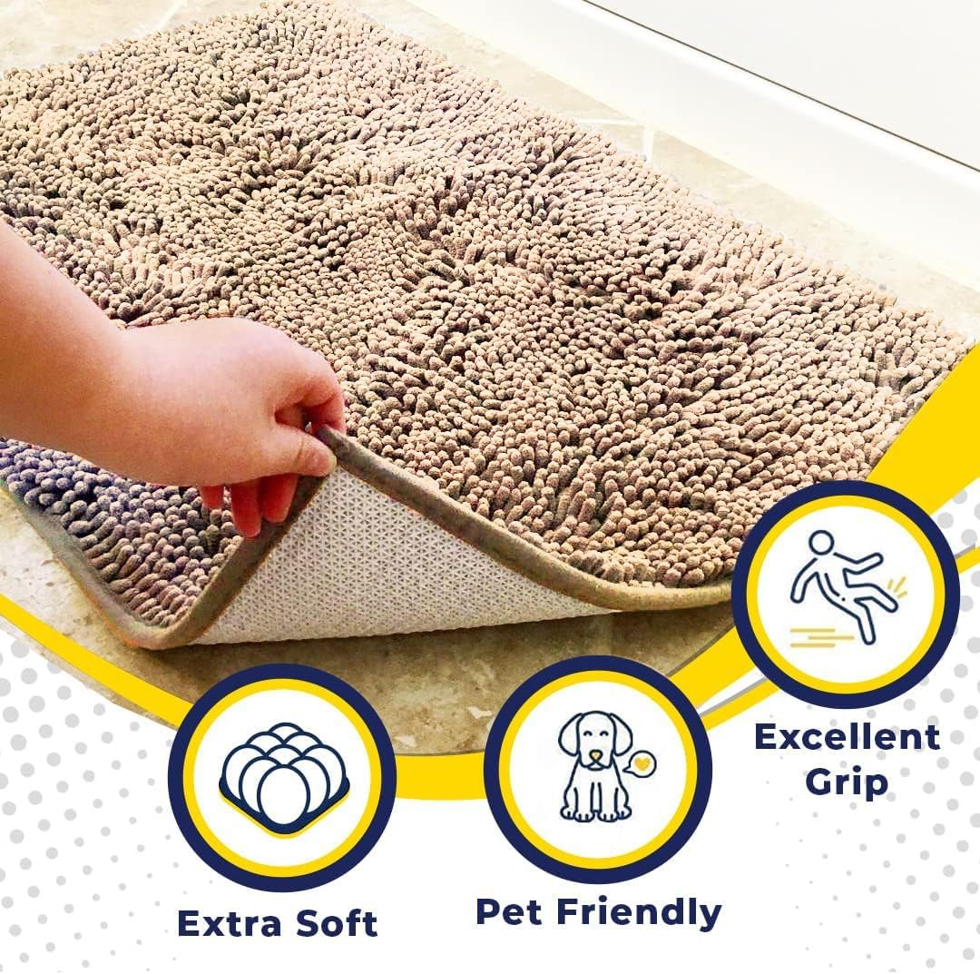 картинка Коврик универсальный Muddy Mat, 122х153 см, бежевый от магазина Одежда+