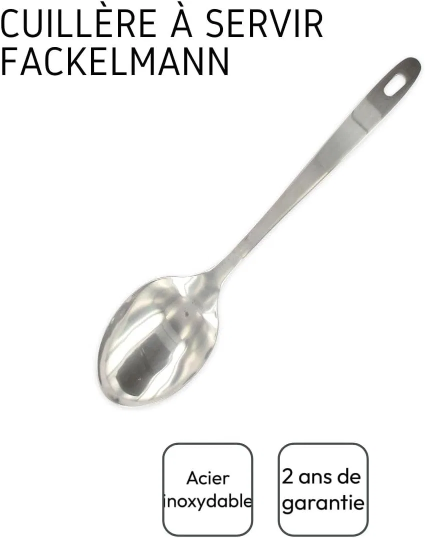 картинка Кухонная ложка металлическая Fackelmann, Silver от магазина Одежда+
