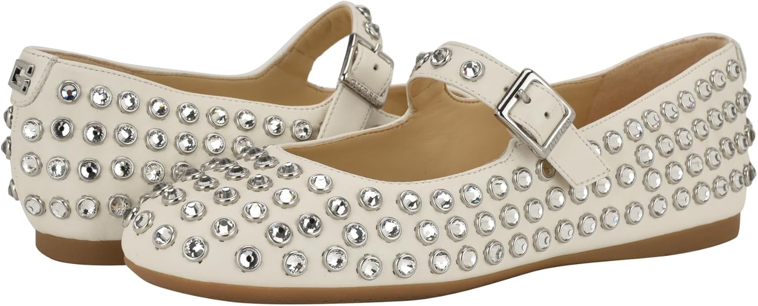картинка GUESS Женские балетки Kalidal, White 140 от магазина Одежда+