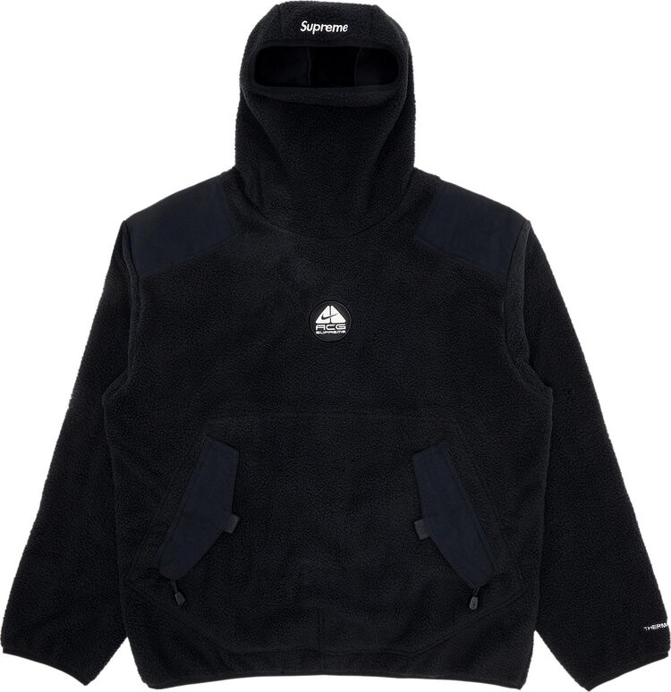 картинка Пуловер Supreme x Nike ACG Fleece, черный от магазина Одежда+