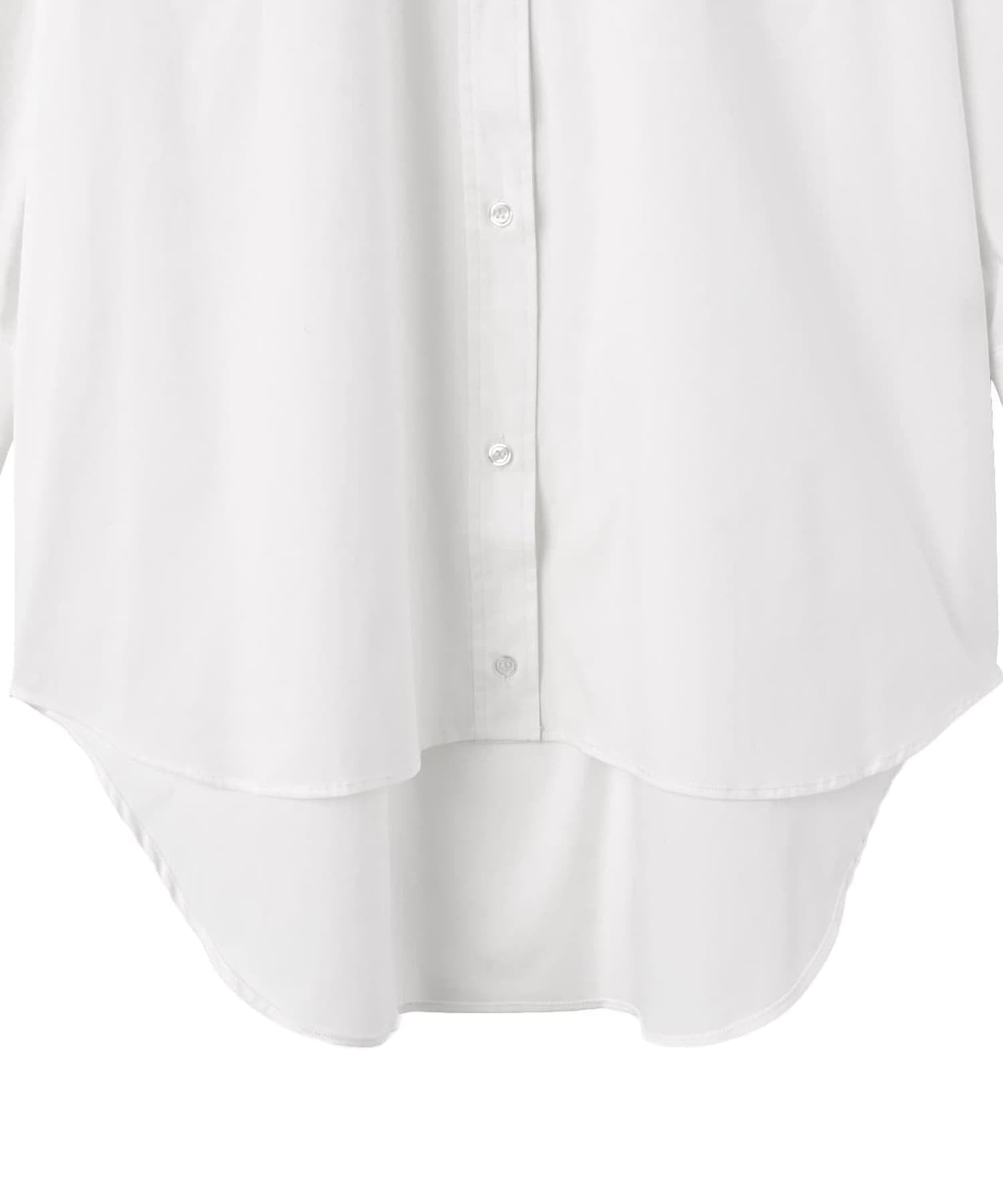 картинка Рубашка оверсайз Style Deli, off white от магазина Одежда+