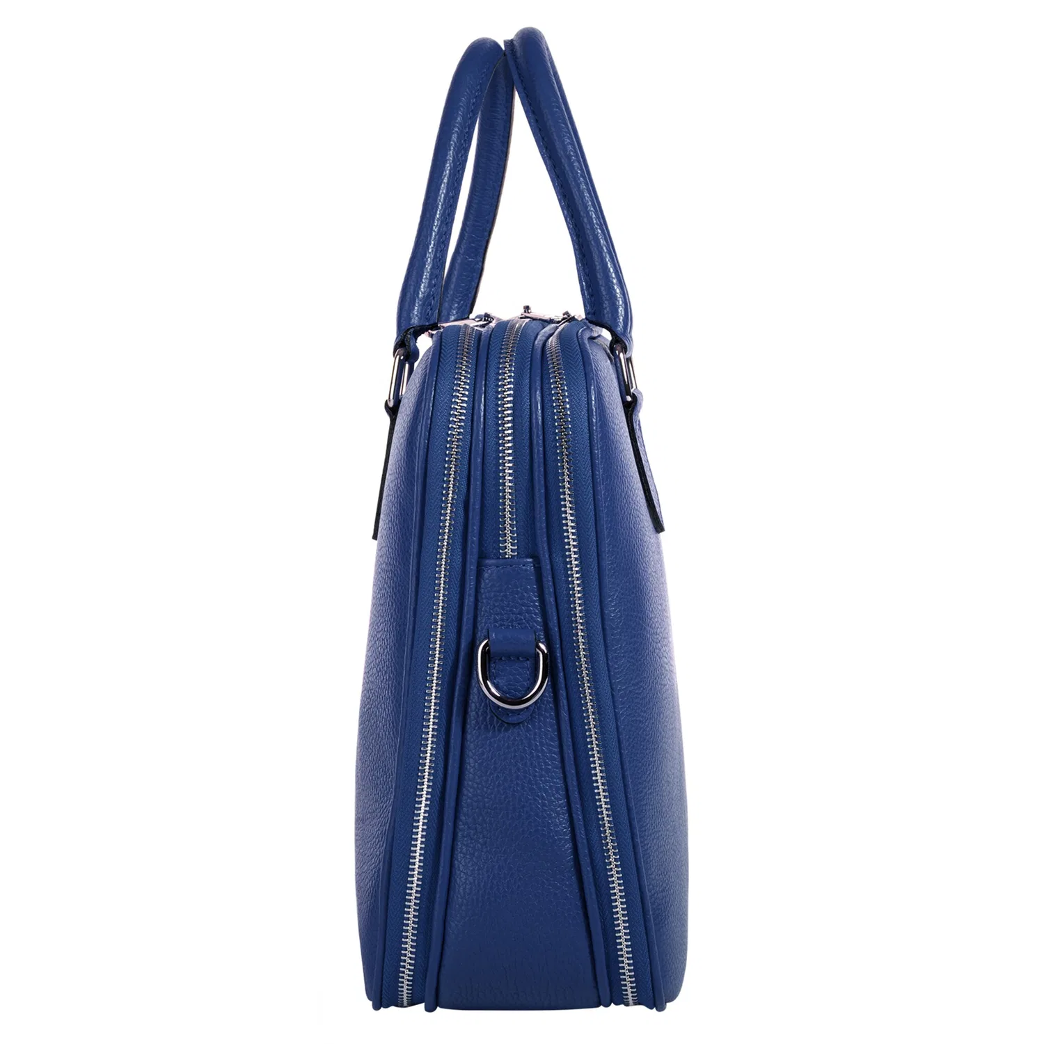 картинка Женский портфель из натуральной кожи Cluty, Blue от магазина Одежда+