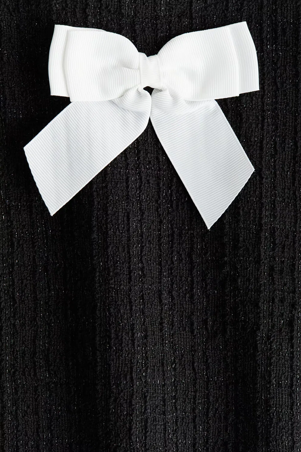 картинка Платье из букле-трикотажа H&M, Schwarz от магазина Одежда+