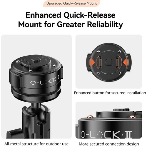 картинка Мотоциклетное крепление для смартфона Ulanzi M008 O-LOCK от магазина Одежда+