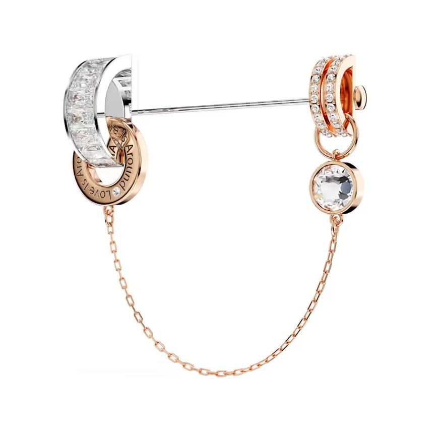 картинка Swarovski Синтетическая бижутерия Cubic Zirconia искусственный кристалл металлические броши Women's Gold от магазина Одежда+