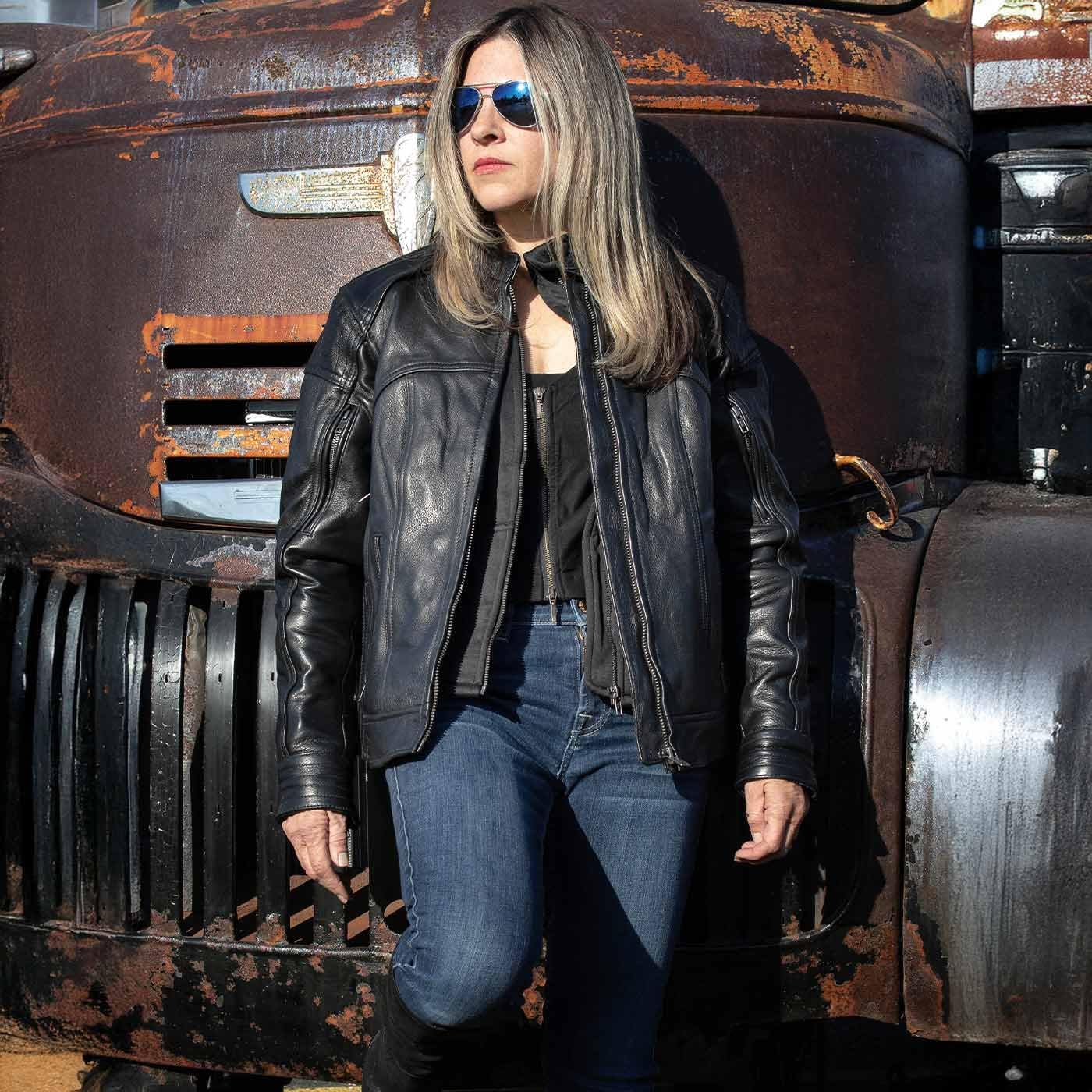 картинка Женский мотоциклетный костюм Milwaukee Leather, Black от магазина Одежда+
