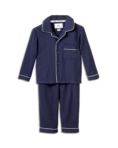 картинка Фланелевой пижамный комплект унисекс Petite Plume, цвет Blue от магазина Одежда+