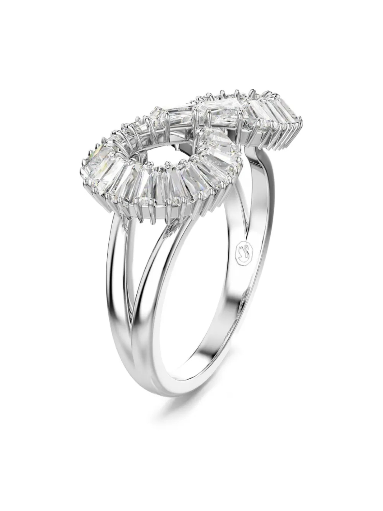 картинка Swarovski кольцо Hyperbola, серебряный от магазина Одежда+